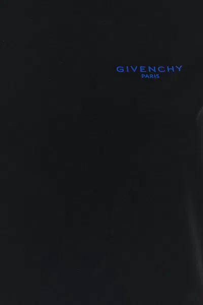 Givenchy Black Cotton T-shirt In Black