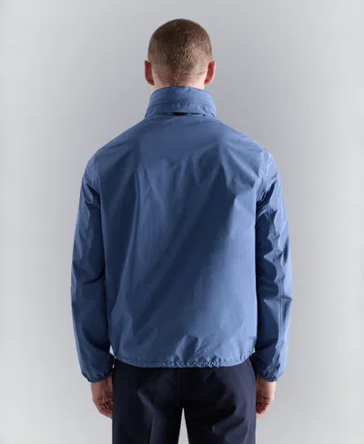 Mango Technical Waterproof Jacket In Blue