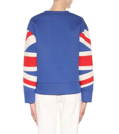 Shop Gucci Printed Cotton Sweatshirt In Multicoloured