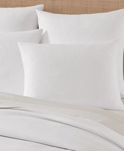 Salt Life Stillwater Solid Quilt Sets In White