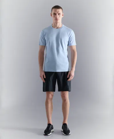Mango Coolmax Slim Fit T-shirt In Blue