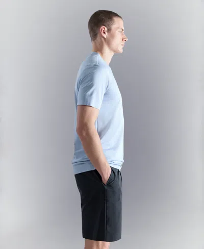 Mango Coolmax Slim Fit T-shirt In Blue