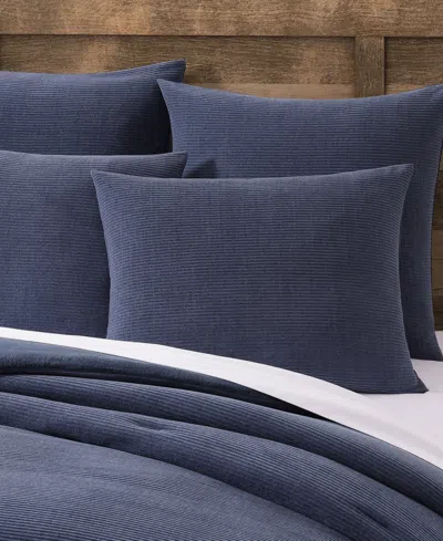 Salt Life Riverside Solid Comforter Sets In Blue