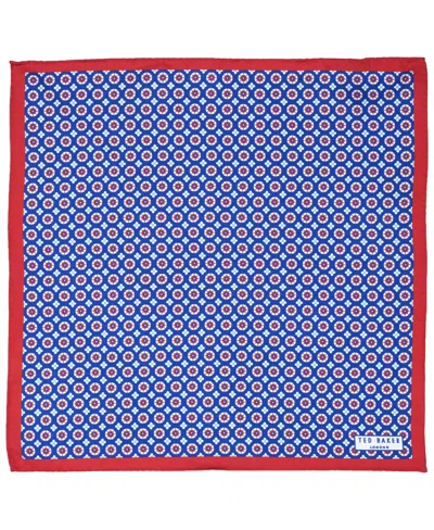 Ted Baker Men's Florette Neat Pattern Pocket Square In Blue