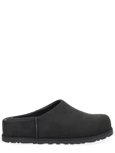 Ugg Slip-on Sabot Shoes With Rounded Toe And Matte Finish In Multi