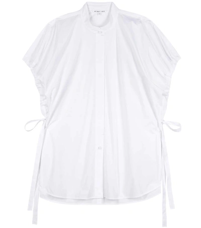 Helmut Lang Cotton Top In White