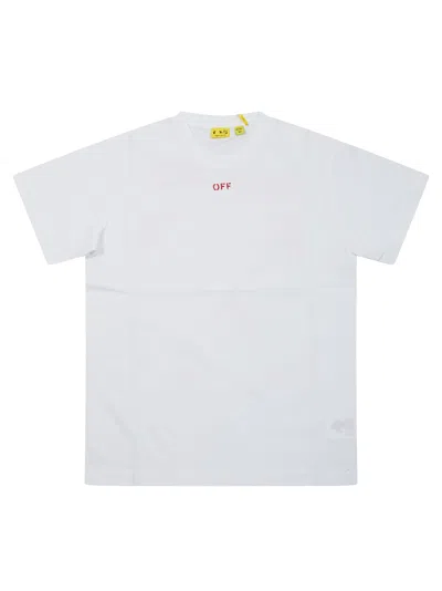 Off-white Mini Arrow Graphic T-shirt In White