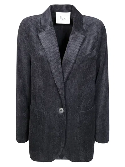8pm Zuleika Jacket With Pockets In Black