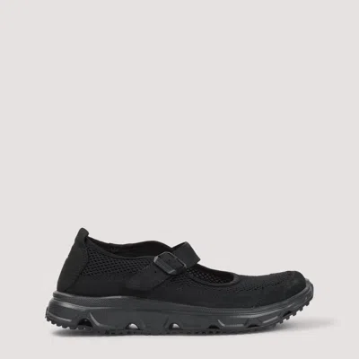 Salomon Rx Marie-jeanne Rubber-trimmed Mesh Sandals In Black
