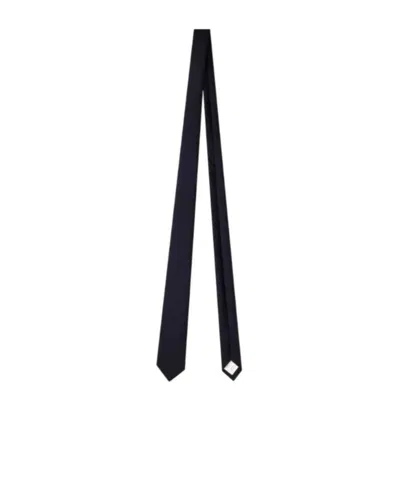 Lardini Pointed-tip Tie In Blue
