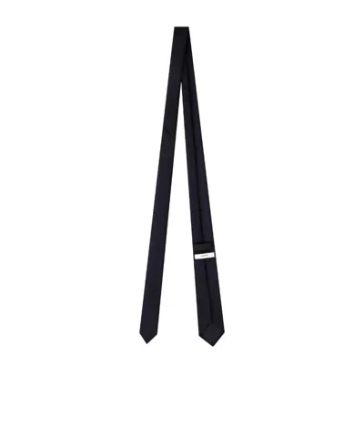 Lardini Pointed-tip Tie In Blue