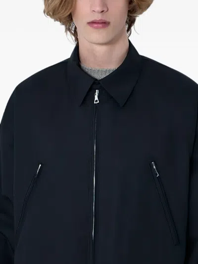 Rier Zip-up Multi-pocket Jacket In Black