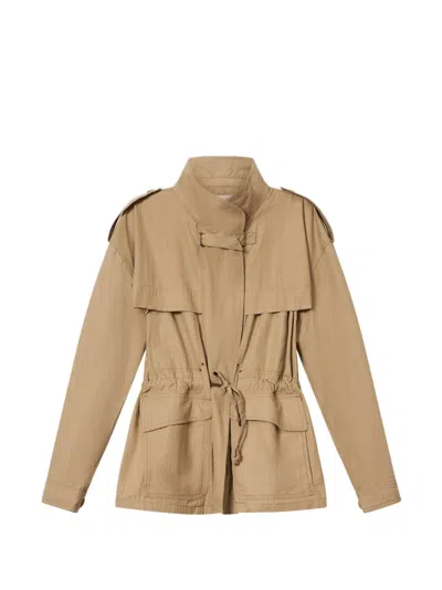 Isabel Marant Adelys Jacket In Brown