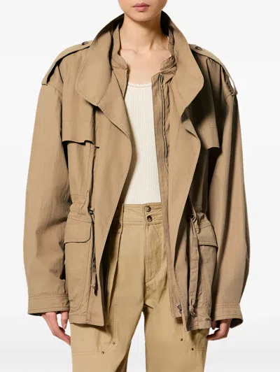 Isabel Marant Adelys Jacket In Brown
