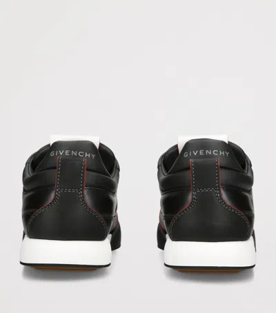 Givenchy Leather Yard Sneakers In Black