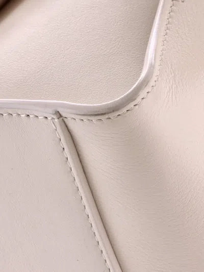 Pre-owned Givenchy Day Leather Medium Hobo Bag In White
