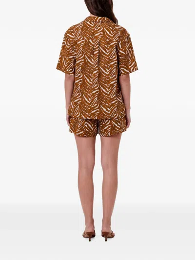 Nicholas Adelaide Shorts In Brown