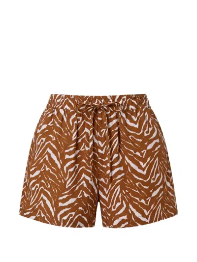 Nicholas Adelaide Shorts In Brown