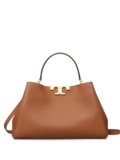 Tory Burch Medium Eleanor Soft Satchel In Brown