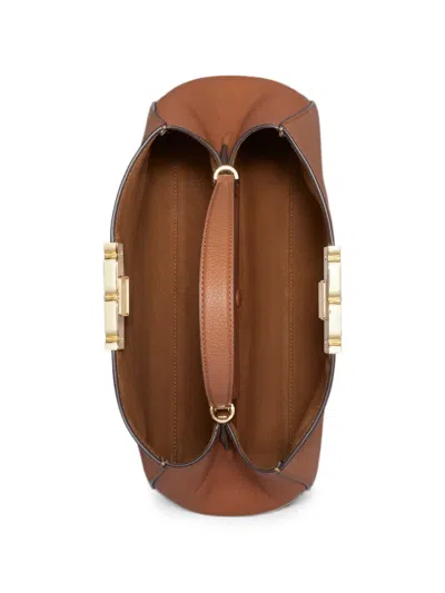 Tory Burch Medium Eleanor Soft Satchel In Brown