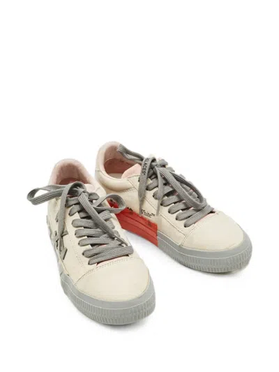 Pre-owned Off-white Vulcanized Sneakers In Gray