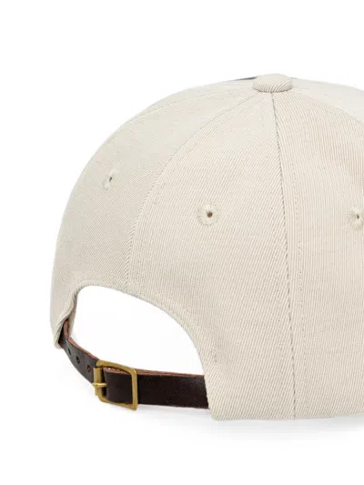Visvim Logo-embroidery Baseball Hat In Neutral