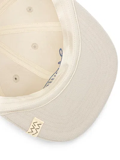 Visvim Logo-embroidery Baseball Hat In Neutral