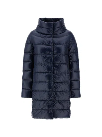 Herno Puffer Jacket In Blue