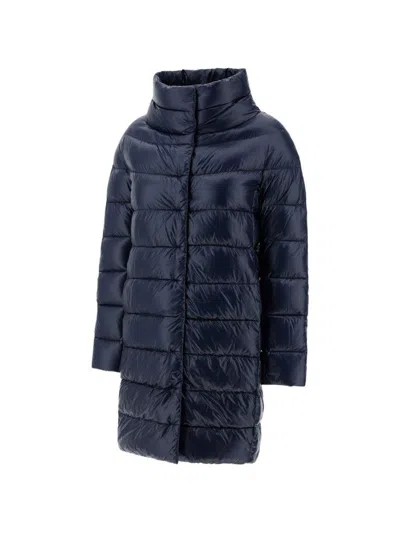 Herno Puffer Jacket In Blue