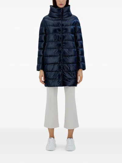Herno Puffer Jacket In Blue