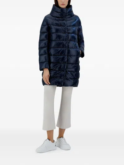 Herno Puffer Jacket In Blue