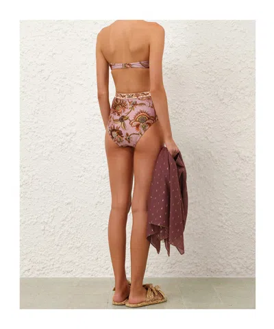 Zimmermann Aster Balconette Top In Multi