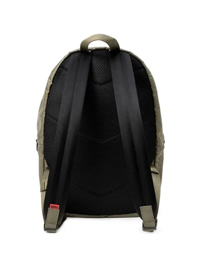 Hugo Boss Textured Backpack In Gray