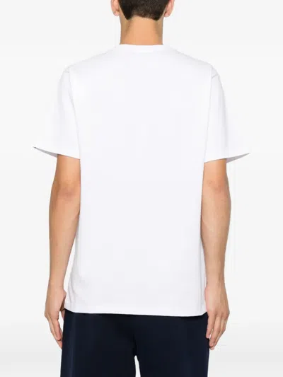 A Bathing Ape Logo-print T-shirt In White