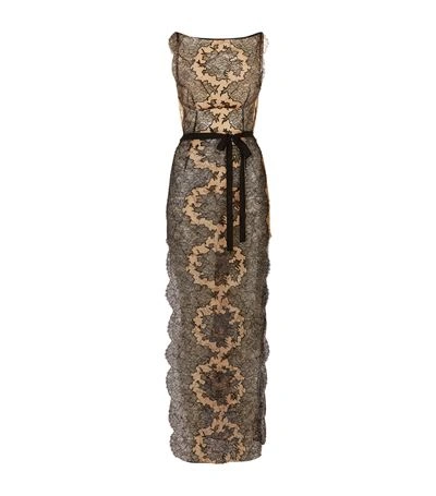 formal dress with lace Elegant Black Short Sleeve Midi Lace Cocktail Dress - 3XL main image 0