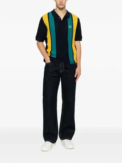 Sergio Tacchini Stripe-pattern Shirt In Multi