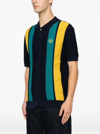 Sergio Tacchini Stripe-pattern Shirt In Multi