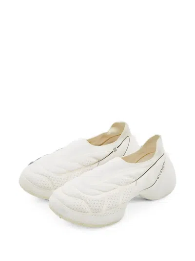 Pre-owned Givenchy Tk-360 Knit Sneakers In White