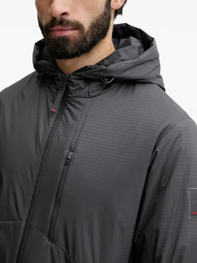 Bogner Fire+ice Jared Logo-patch Jacket In Gray