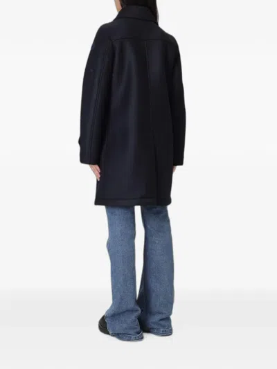 Colmar Single-breasted Wool-blend Coat In Blue
