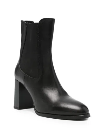 Sergio Moretti Firenze Elasticated-side Ankle Boots In Black