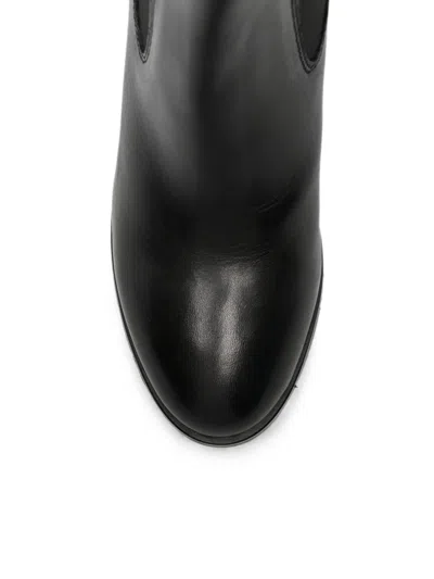 Sergio Moretti Firenze Elasticated-side Ankle Boots In Black