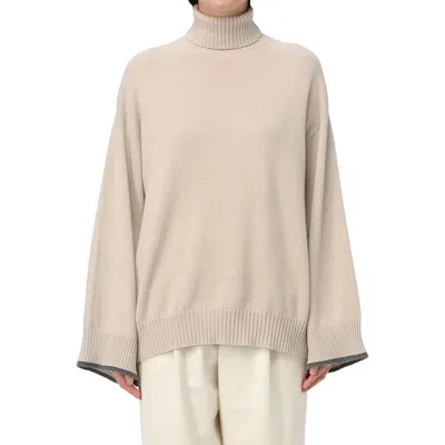 Brunello Cucinelli Beige Cashmere Cashmere Sweater In Neutral