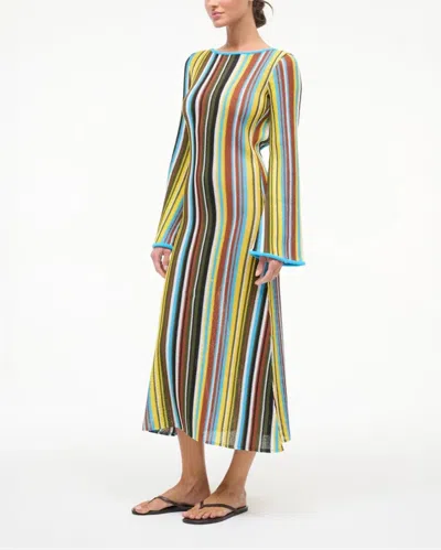 Staud Lorena Dress In Multi