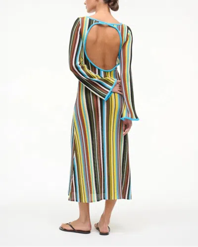 Staud Lorena Dress In Multi