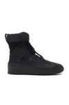 FEAR OF GOD Nubuck Leather Military Sneakers