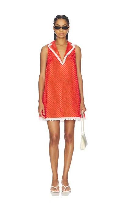 Caroline Constas Minikleid Lorena In Red