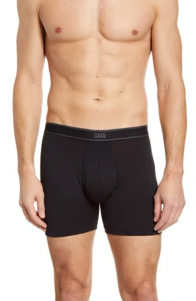 Saxx Assorted 3-pack Daytripper Comfort Stretch Boxer Briefs In Black