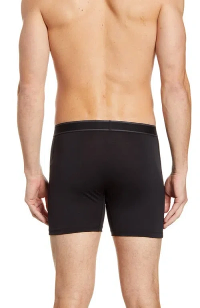 Saxx Assorted 3-pack Daytripper Comfort Stretch Boxer Briefs In Black