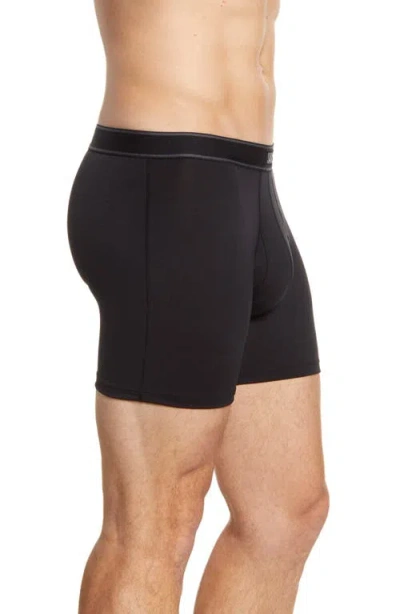 Saxx Assorted 3-pack Daytripper Comfort Stretch Boxer Briefs In Black